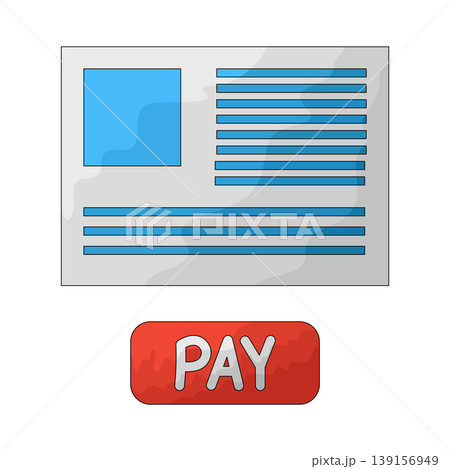 Illustration of Pay Illustration of Pay 139156949