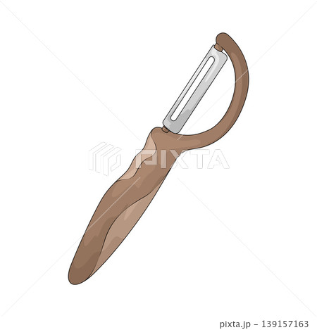 Illustration of peeler Illustration of peeler 139157163