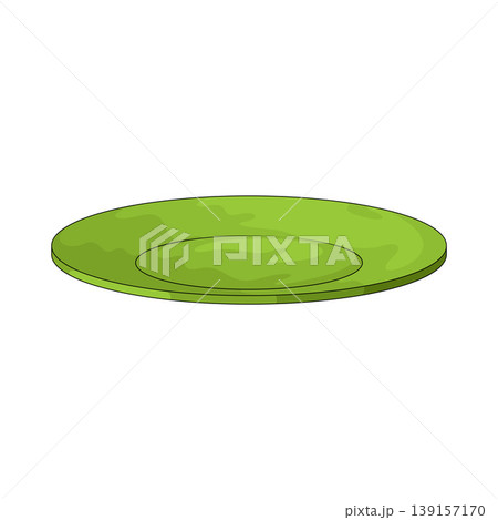 Illustration of saucer Illustration of saucer 139157170