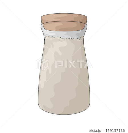 Illustration of salt shaker Illustration of salt shaker 139157186
