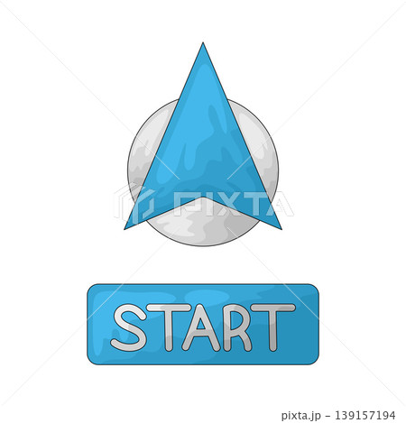 Illustration of Start Point Illustration of Start Point 139157194