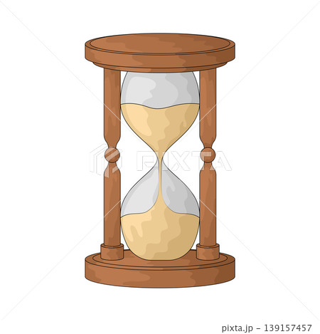 Illustration of Sand clock Illustration of Sand clock 139157457