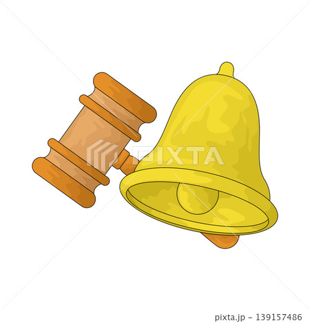 Illustration of Law Bell 139157486