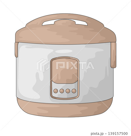Illustration of Rice cooker Illustration of Rice cooker 139157500
