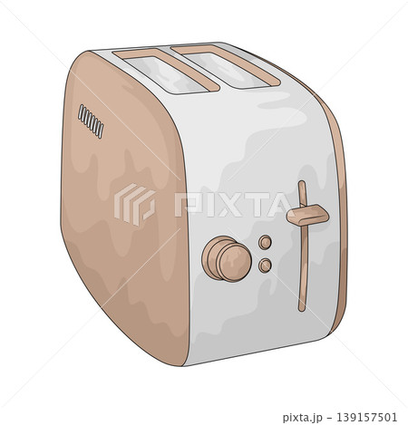 Illustration of Toaster 139157501