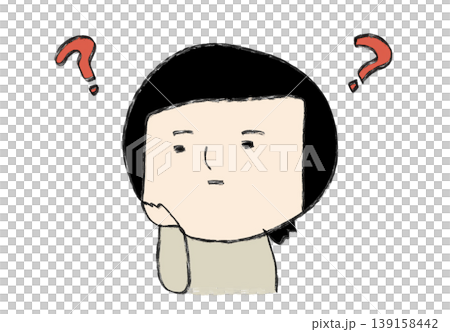 はてなマークと疑問を感じる人 139158442