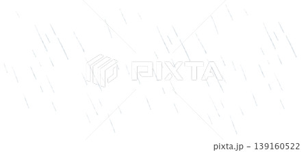 雨粒と水滴のパターン - 梅雨シーズンの透過PNGグラフィック素材 139160522