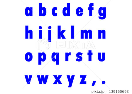 文字 5 小文字 青 文字 5 小文字 青 139160698