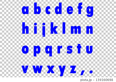 文字 5 小文字 青 文字 5 小文字 青 139160698