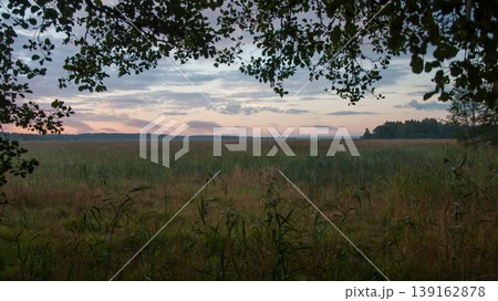 Early morning marshlands in Pori, Finland Early morning marshlands in Pori, Finland 139162878
