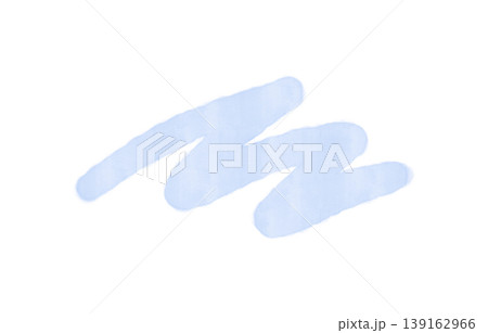 ピンクの水彩Z字ジグザグブラシ手描きパステル背景装飾透過素材スワイプ 139162966