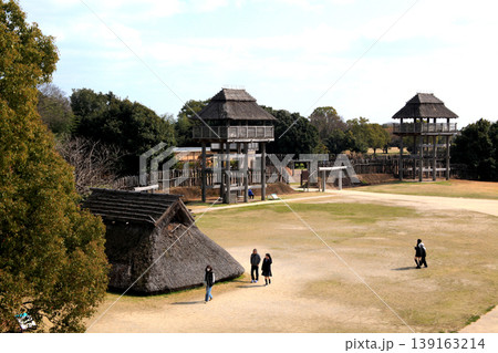 佐賀県の観光スポット「吉野ヶ里歴史公園　南内郭」　支配者層の住まい 139163214