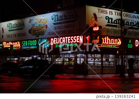 New York City urban scene with buildings 139163241