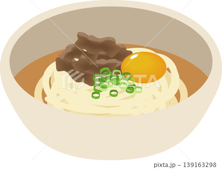 ぶっかけ牛肉うどん 139163298