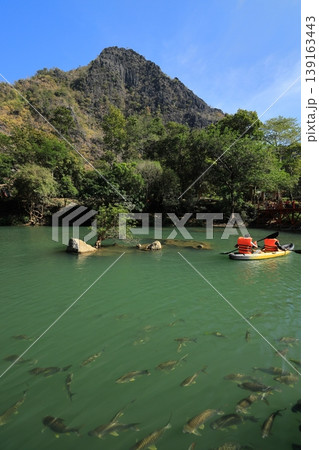タ－ケ－ク中央部に魚の美味しい休憩所周辺風景 139163443