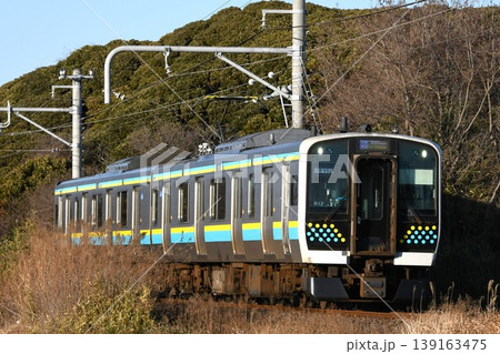 上総一ノ宮へ向けて内房線をゆくE131系0番台 上総一ノ宮へ向けて内房線をゆくE131系0番台 139163475