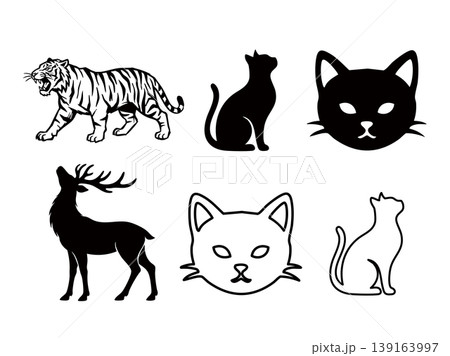 動物アイコンセット1 139163997