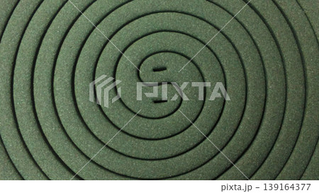 Green Spiral Mosquito Repellent with White Background Green Spiral Mosquito Repellent with White Background 139164377