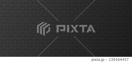 Triangular tessellated pattern texture in dark gray and black 139164457