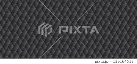 Three dimensional triangular tessellation pattern in dark gray Three dimensional triangular tessellation pattern in dark gray 139164515