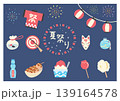 夏祭りアイコンセット 139164578