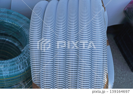 Flexible Plastic Pipes Coil Flexible Plastic Pipes Coil 139164697