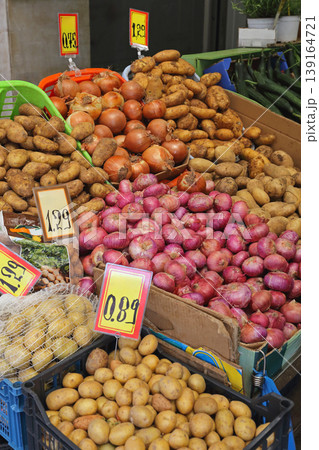 Onion and Potatoes 139164721