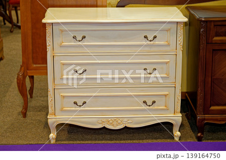 Beige Drawers Cabinet Home 139164750