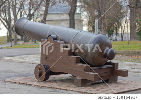 Medieval Artillery Cannon Gun Medieval Artillery Cannon Gun 139164917