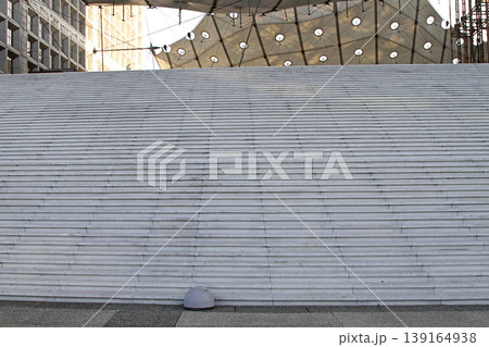 Stairway Grande Arche Paris Stairway Grande Arche Paris 139164938