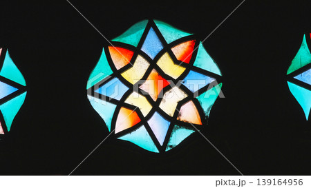 Stained Glass Window Stained Glass Window 139164956