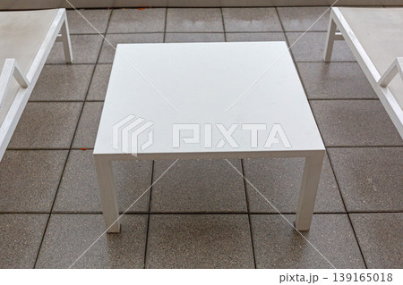 Square Table Wet Terrace Square Table Wet Terrace 139165018