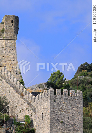 Stone Tower Walls Portovenere 139165080