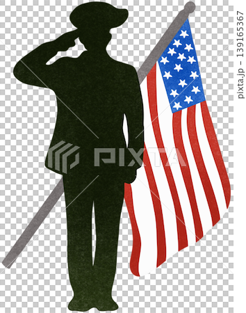shadow soldier with flag usa memorial day shadow soldier with flag usa memorial day 139165367