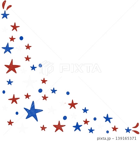 memorial star decoration	 139165371