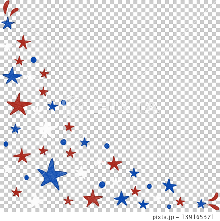 memorial star decoration	 139165371