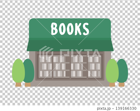 二手書店建築插圖 二手書店建築插圖 139166330