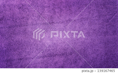 Suede texture of violet color as a background macro photo. 139167465