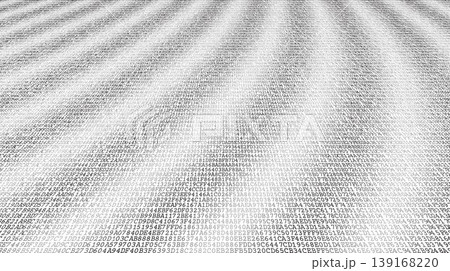 Digital Pulse of the Network - Abstract Binary Stream and Cybersecurity Data Flow. Perspective. Digital Pulse of the Network - Abstract Binary Stream and Cybersecurity Data Flow. Perspective. 139168220