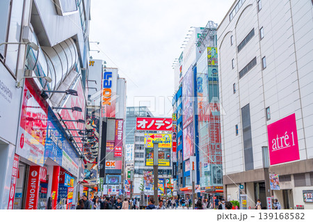 東京の都市風景 新緑の秋葉原電気街 東京の都市風景 新緑の秋葉原電気街 139168582