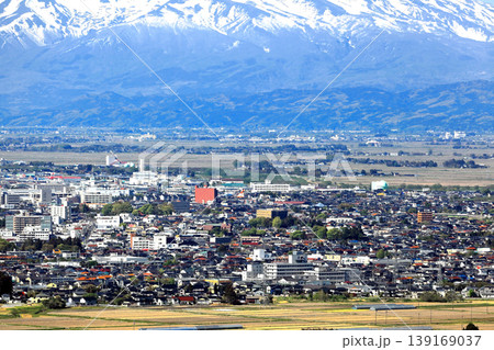 2026年4月25日 鳥海山と庄内平野(鶴岡街並み)を俯瞰 2026年4月25日 鳥海山と庄内平野(鶴岡街並み)を俯瞰 139169037