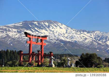 2026年4月25日　出羽三山　鳥居と月山 139169166