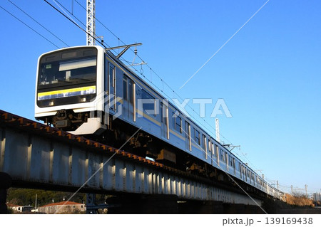 上総湊へ向けて内房線をゆく209系（C423編成） 139169438