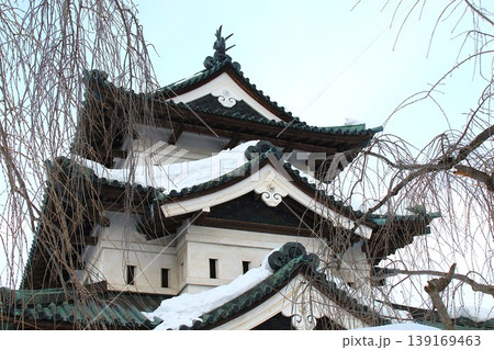 【青森県弘前市】弘前雪灯籠まつり2026 冬の天守閣 【青森県弘前市】弘前雪灯籠まつり2026 冬の天守閣 139169463