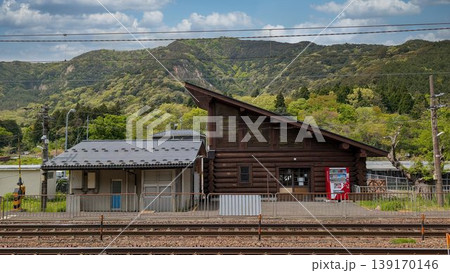 福井県敦賀市 JR新疋田駅 駅舎 福井県敦賀市 JR新疋田駅 駅舎 139170146