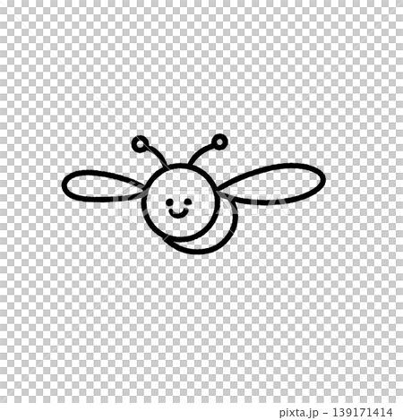 Cute bee illustration Cute bee illustration 139171414