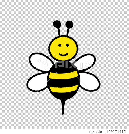 Illustration of cute bee Illustration of cute bee 139171415
