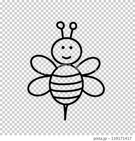 Honeybee coloring book Honeybee coloring book 139171417