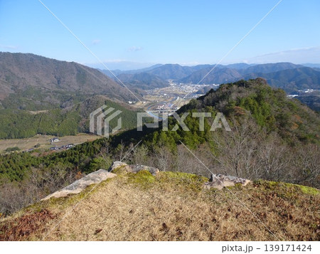 竹田城跡から見る景色（兵庫県朝来市）2025年12月撮影 139171424