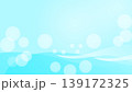 清流の波紋と水面の玉ボケのイラスト - 光の背景素材 139172325